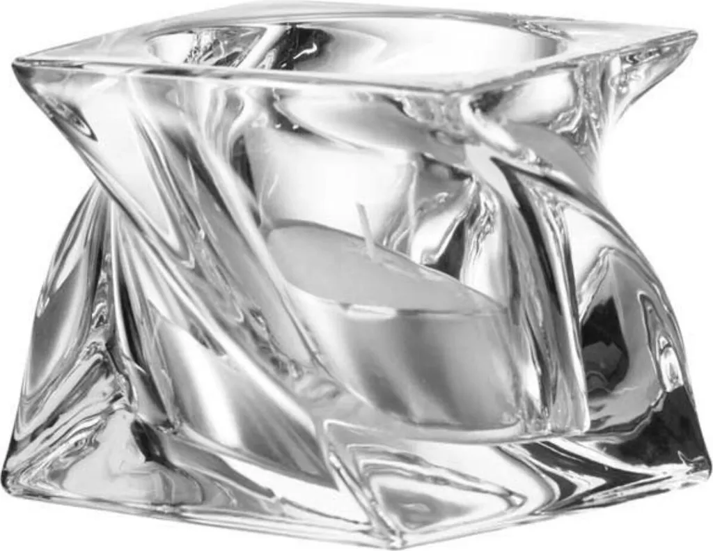 Portacandela Leonardo Voltare L058766 - Vetro Design per Tealight