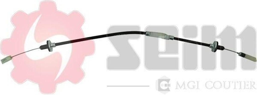 SEIM 550350 Kupplungsseil Seilzug für AUDI 80 Limousine (8C2, B4) 920/620mm