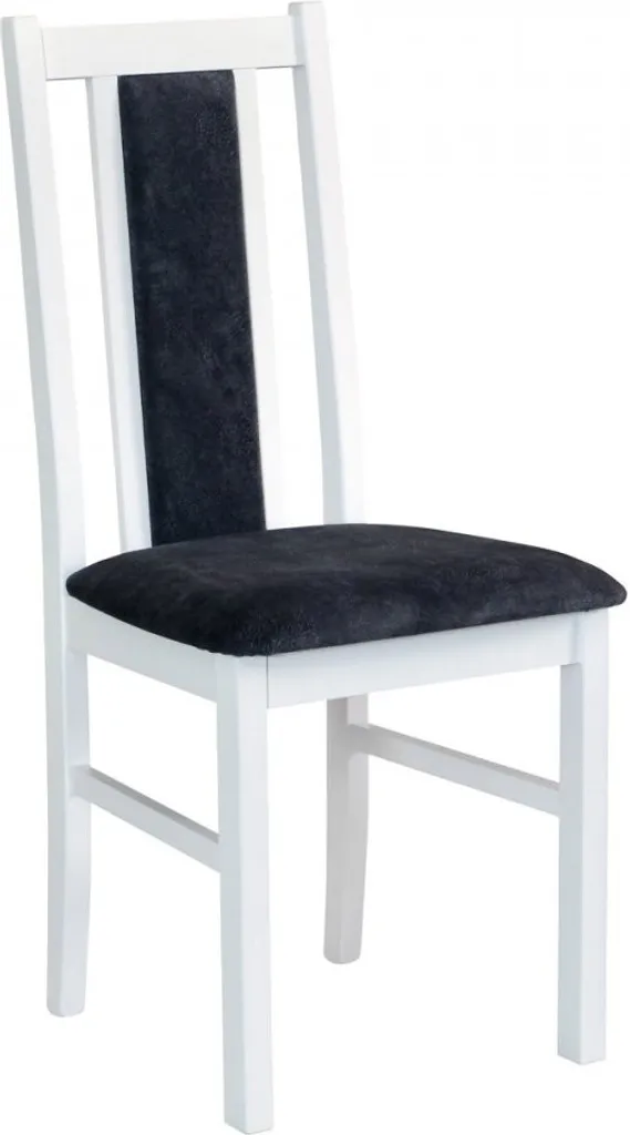 Chaise de salle à manger NIKITA 14 bicolore facile à nettoyer gris