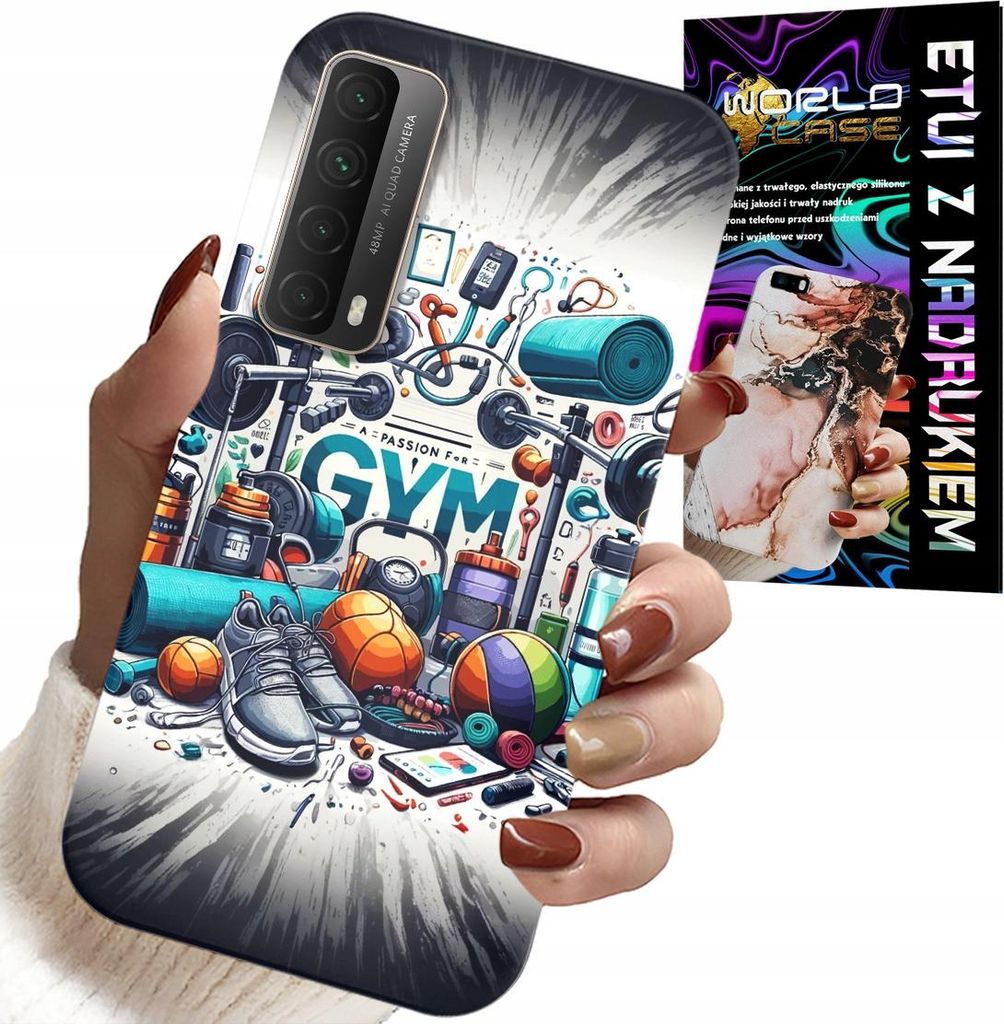 Fall Für Huawei P Smart 2021 - Fitness Fitness Sport Fall + Glas