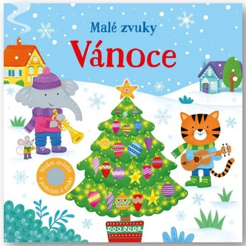 Livre musical Noël avec puces sonores - Album cartonné Svojtka & Co.