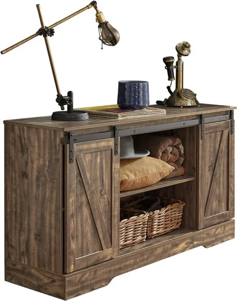 Optimisez votre espace petit salon avec cette armoire basse pratique