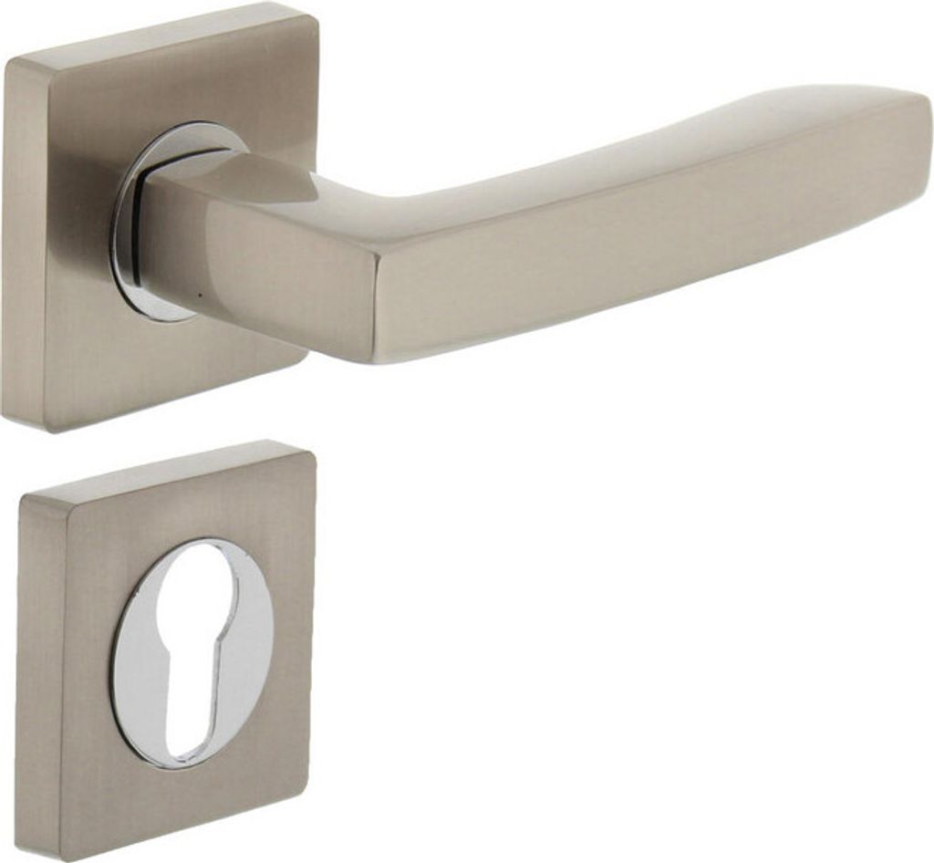 Türklinke Dean PZ-Rosette Nickel matt
