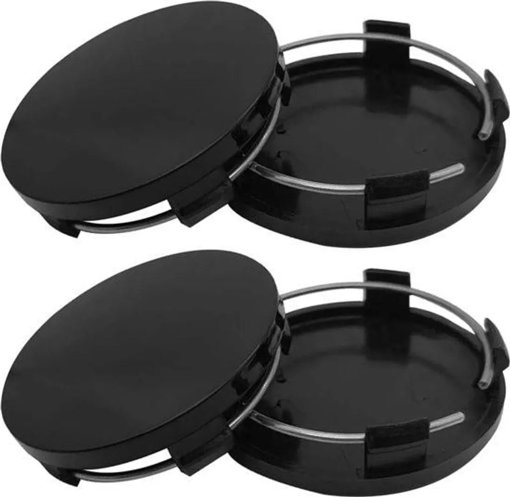 Enjoliveurs de roues auto universels noirs - Kit de 4 pièces tuning
