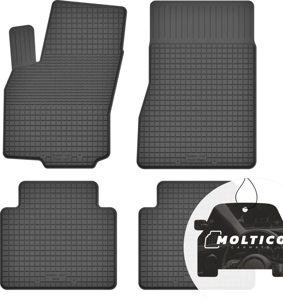 Tappetini in Gomma per Fiat Croma 2005-2010 - Bordo Alto Antifango