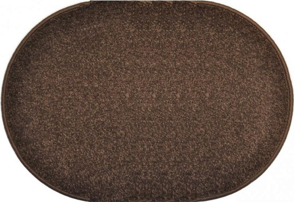 80x150 cm Kusový koberec Eton hnědý ovál Obrázek produktu 