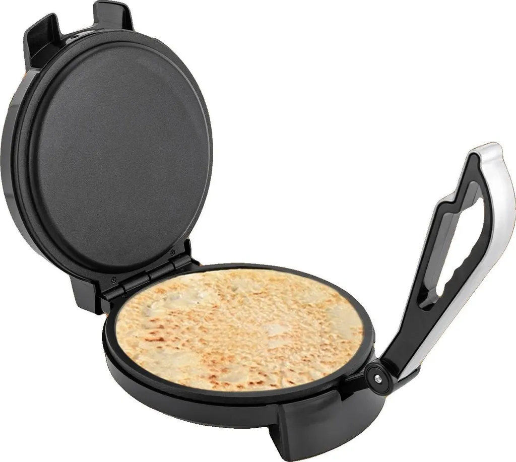Roti Maker Elettrico 1200W Acciaio Inox | Macchina per Piadine e Tortillas