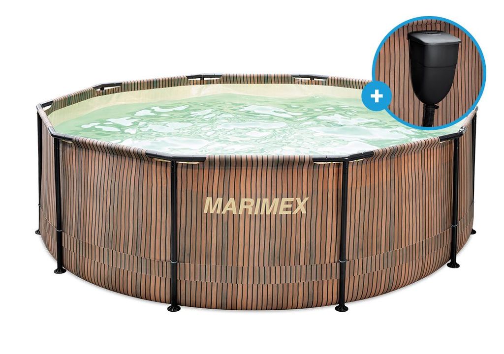 Framepool Florida 366x99 cm mit integriertem Skimmer Produktbild 