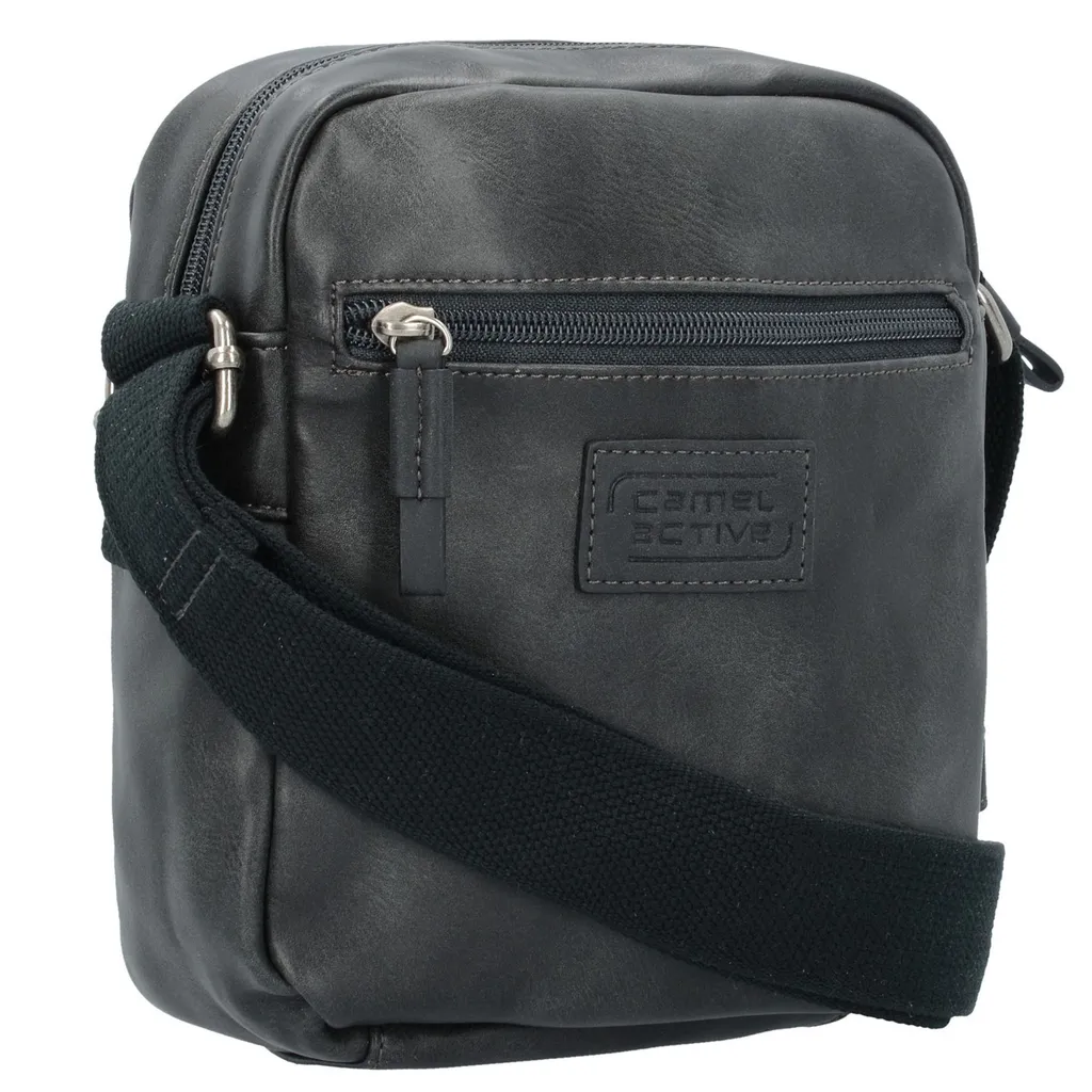 Camel Active Borsa A Tracolla Uomo City Bb5 - Nylon Riciclato, 22x10x25 Cm, Cammello - 2