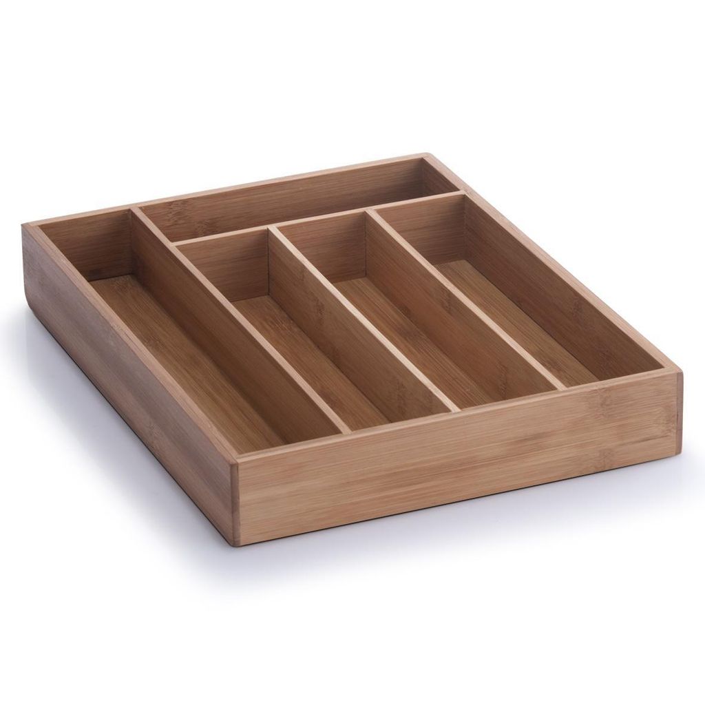 Zeller Besteckkasten, Bamboo 34x26x5 Produktbild 