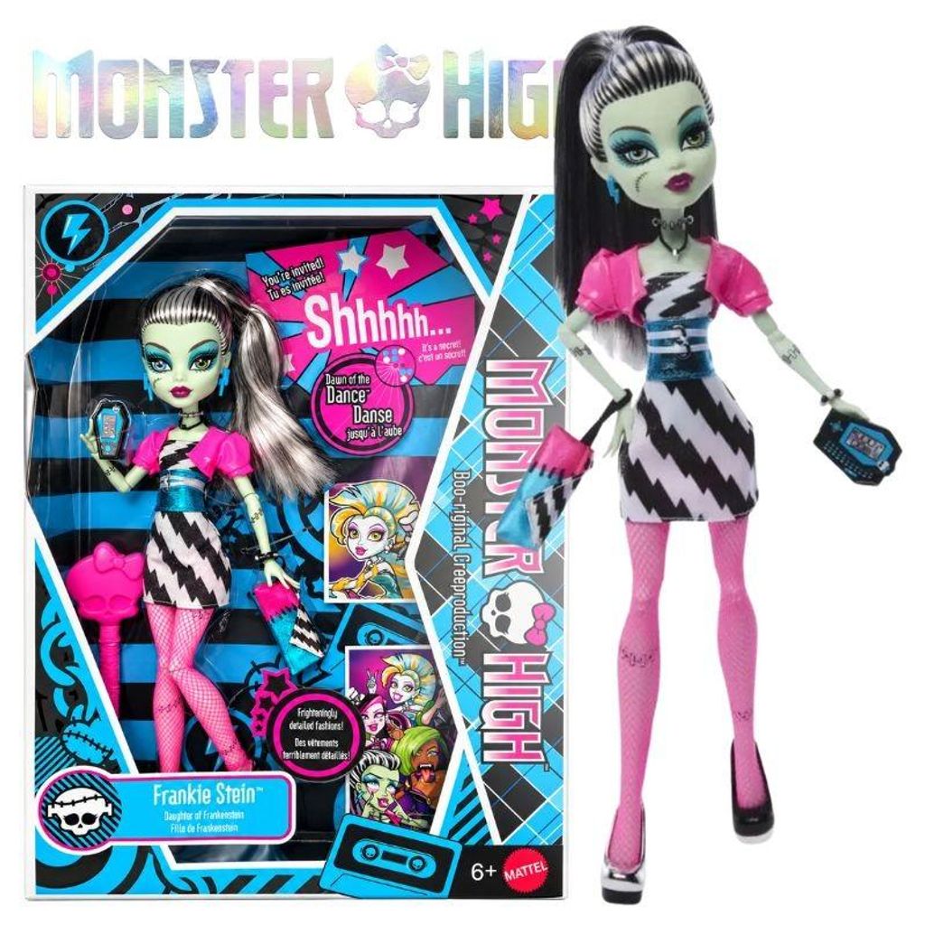 Monster High, "Dawn of the Dance", bambola Frankie Stein Immagine del prodotto 
