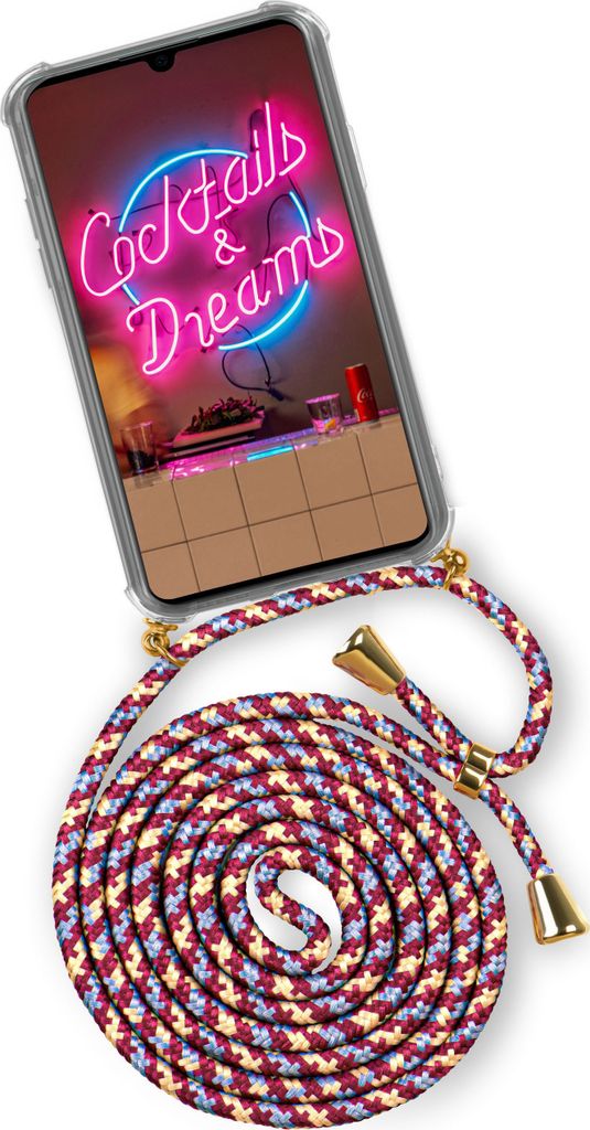 TWIST-Case + TWIST-Cord für Huawei P Smart (2019), Farbe:Lucky Heart (Gold)