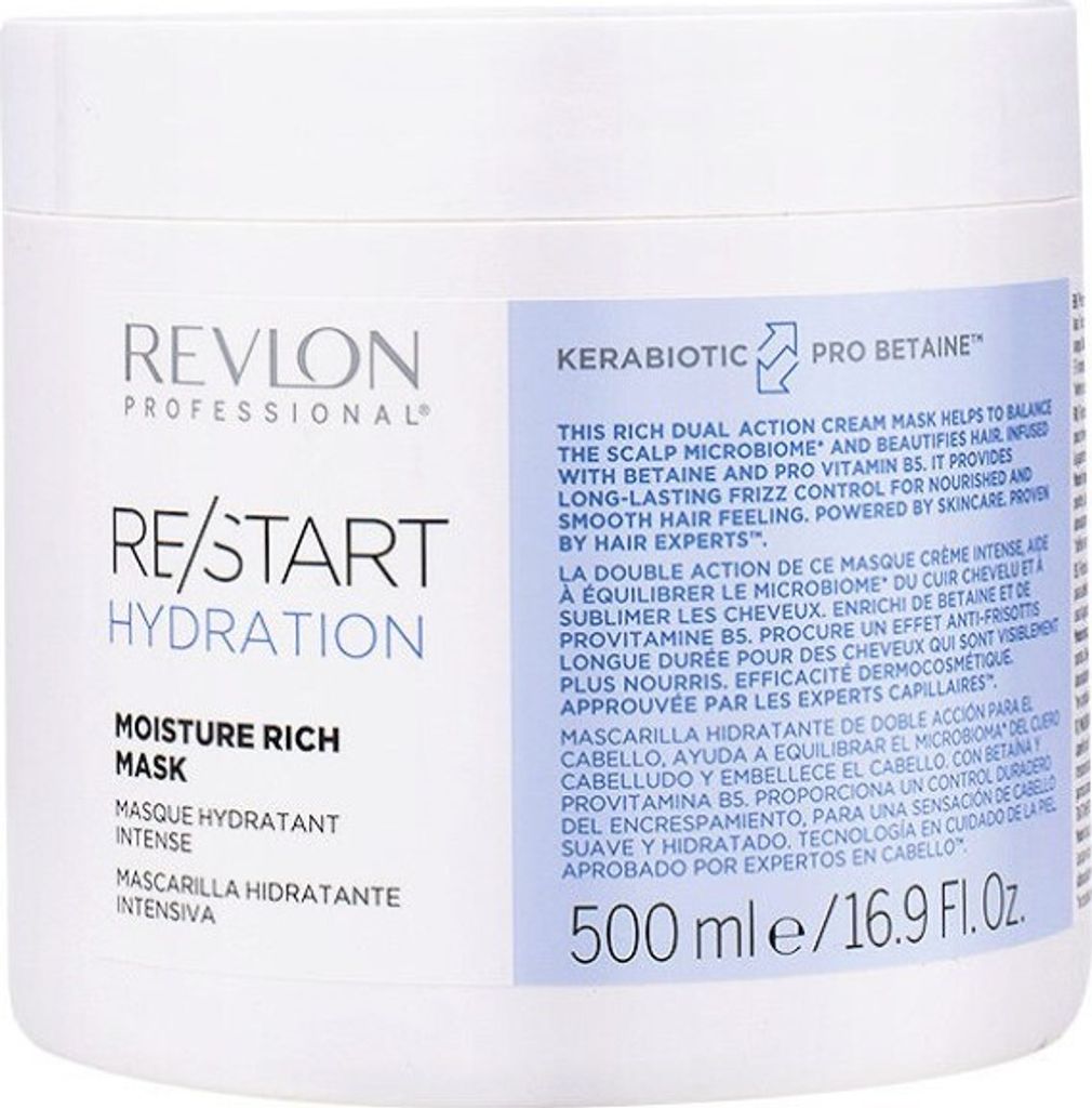 Revlon Professional ReStart Hydration Moisture Rich Mask 500 ml