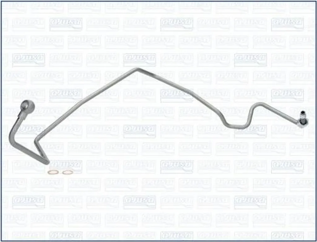 Réparer Fuite Huile Turbo VW Golf 96- Ligne de Graissage de Rechange