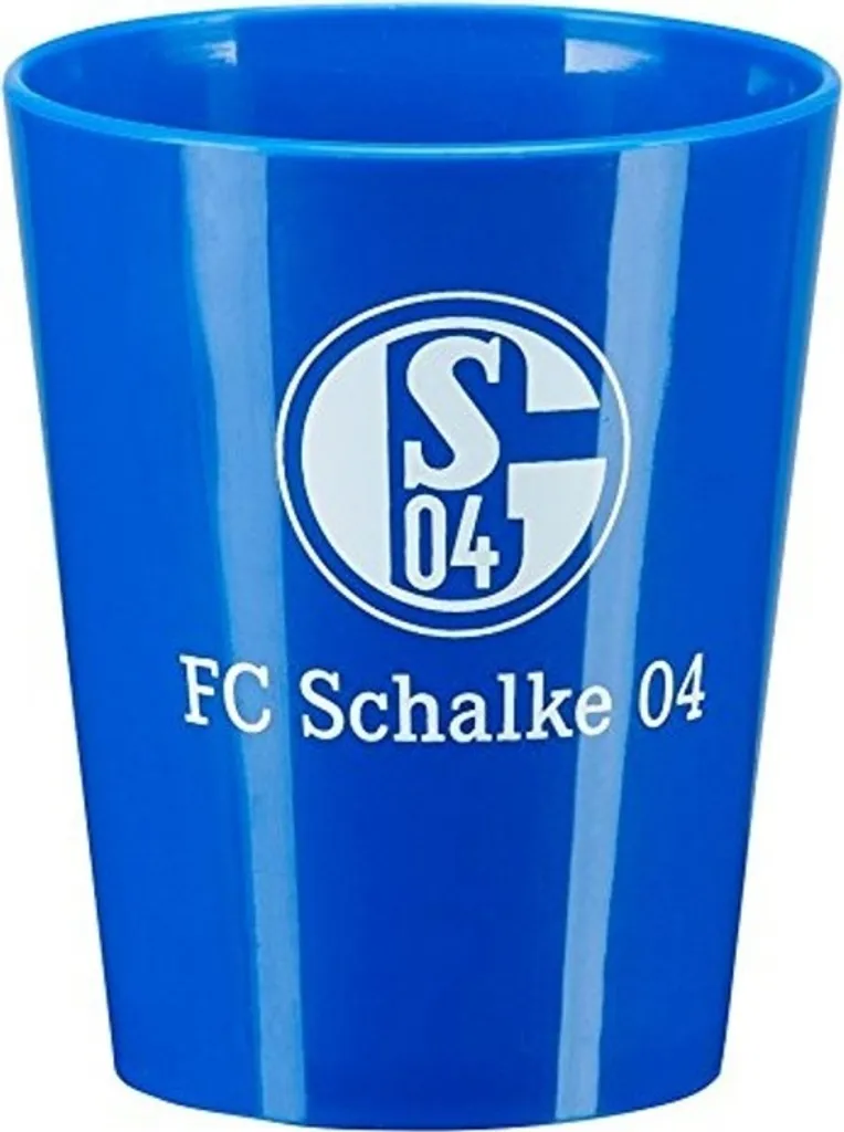 Bicchiere Spazzolino Schalke 04 S04 per Bambini e Adulti - Originale