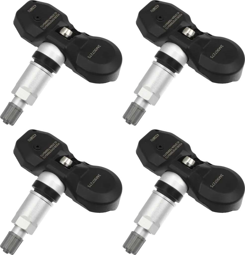 4 Capteurs de Pression de Pneus TPMS 433MHz 3AA907275 pour VW CC Tiguan - 2
