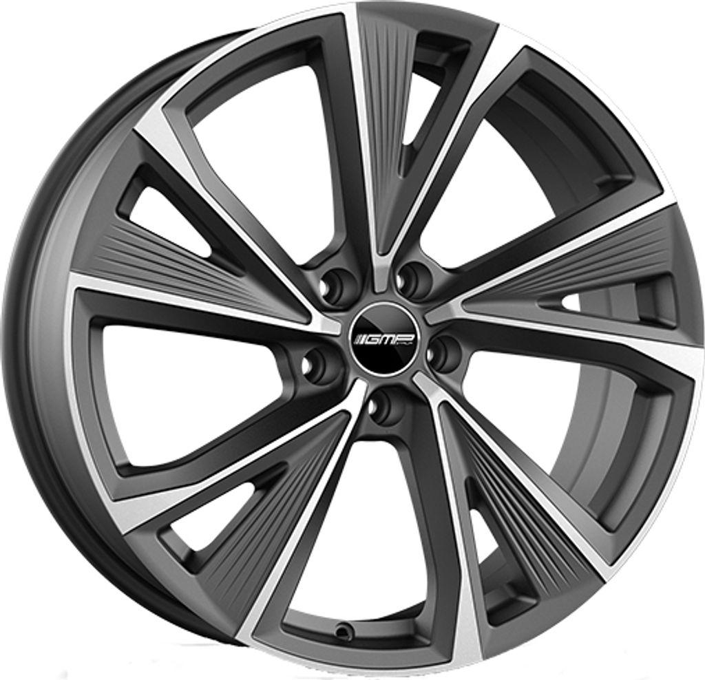 Alufelge Gmp Evento 8X20 5X112 Et 25 Matt Anthracite Diamond