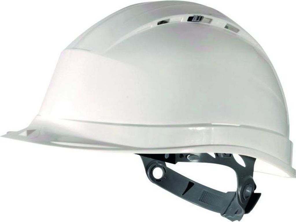 Casque Chantier Blanc Ajustable Et Confortable - Delta Plus Image du produit 