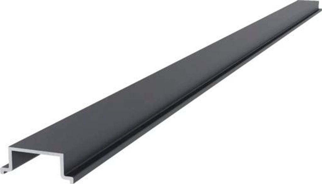 Pfosten Konsta Verto rund zum Einbetonieren 8 x 8 x 260 cm anthrazit