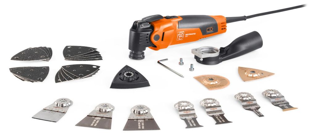 Fein MM 500 PLUS TOP 72296770000 Multifunktionswerkzeug inkl. Koffer 32teilig 350