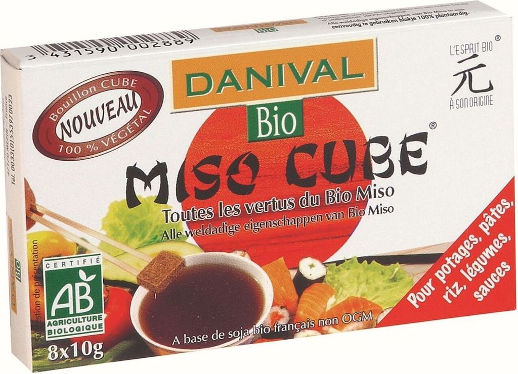 MISO KOCKA (8 x 10 g) 80 g - DANIVAL Obrázok produktu 