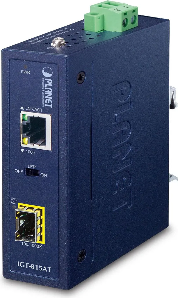Convertisseur Planet IGT-815AT pour réseau de vidéosurveillance IP