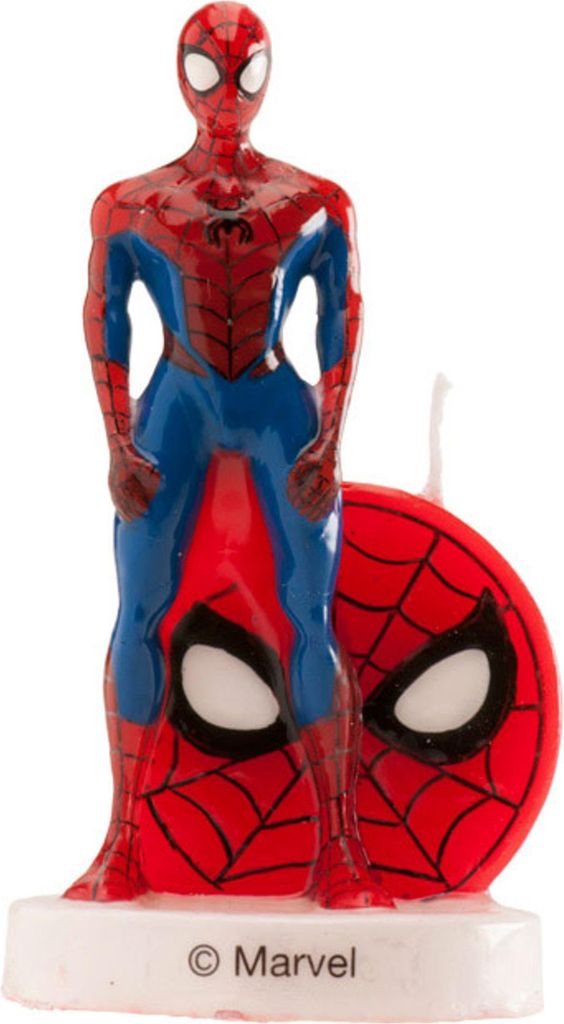 Spiderman 3D-Tortenkerze, 1 Stk. Produktbild 