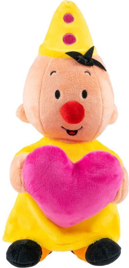 Bumba Knuffel Pluche met Hart (25cm)