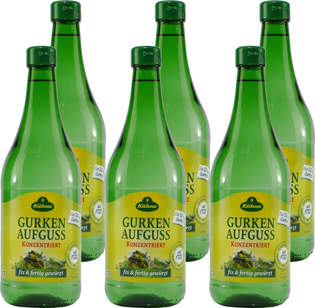 Kühne Gurken Aufguss (6 x 0,75L)