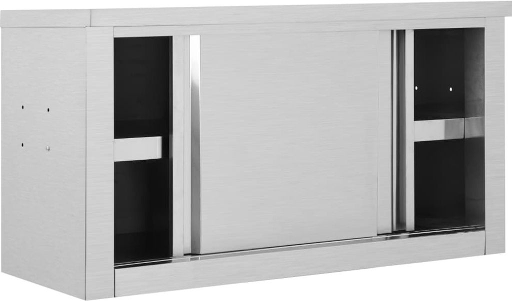 vidaXL Závěsná skříňka s posuvnými dveřmi 90 × 40 × 50 cm Obrázek produktu 