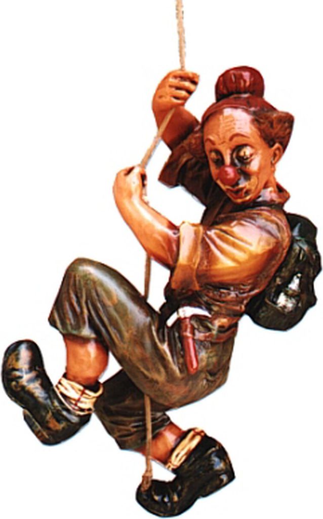 Design Bergsteiger Figur Statue Skulptur Figuren Skulpturen Dekoration Deko 5025