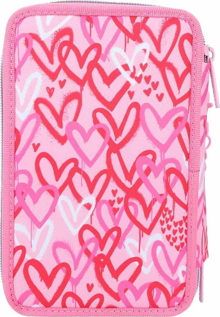 Depesche 3-Fach Federtasche TOPModel ONE LOVE pink Produktbild 15