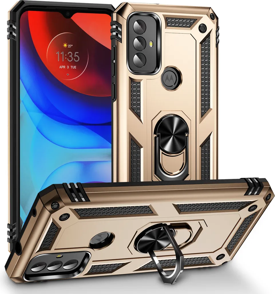Offerta Custodia Motorola Moto G Play 2023 Oro Protezione Militare
