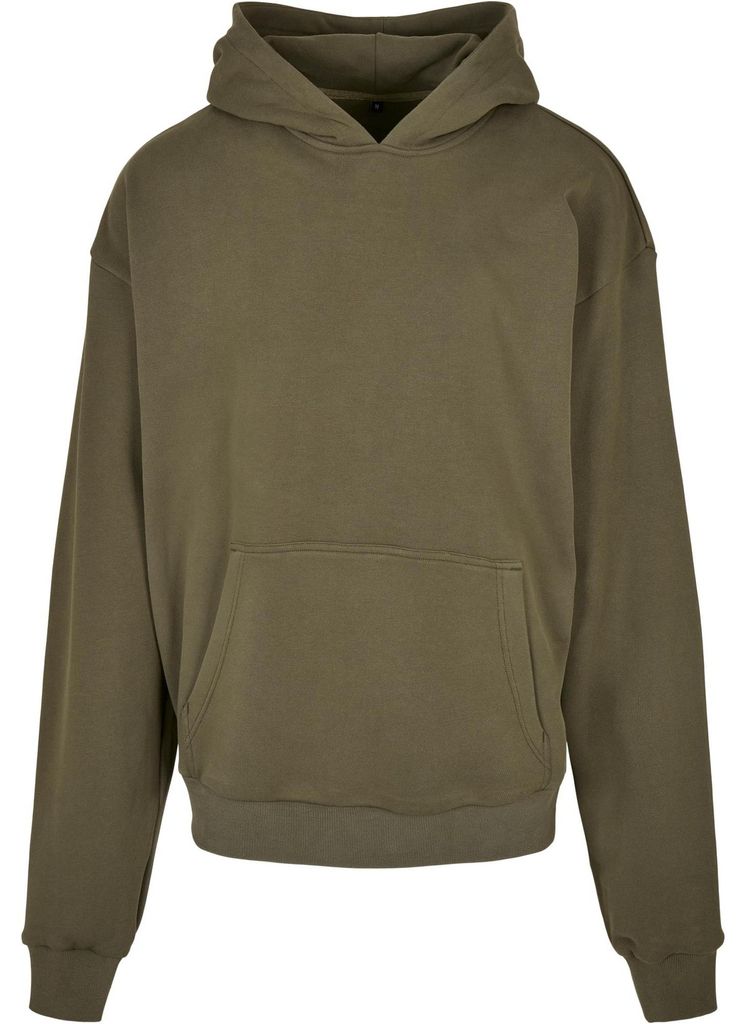Build Your Brand - Kapuzenpullover Ultra-Schwer für Herren/Damen Uni LT5865 (M) (Oliv)