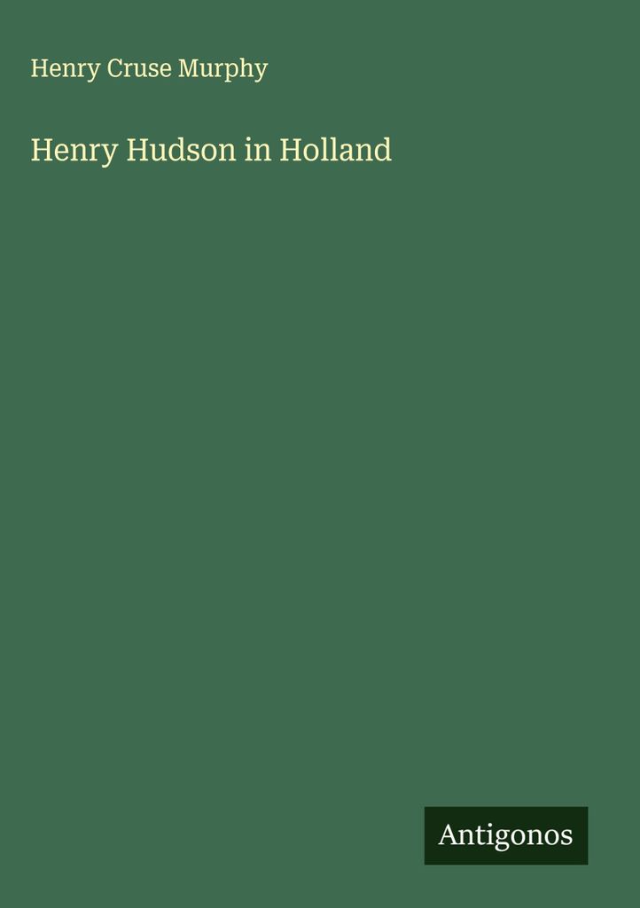 Henry Hudson in Holland