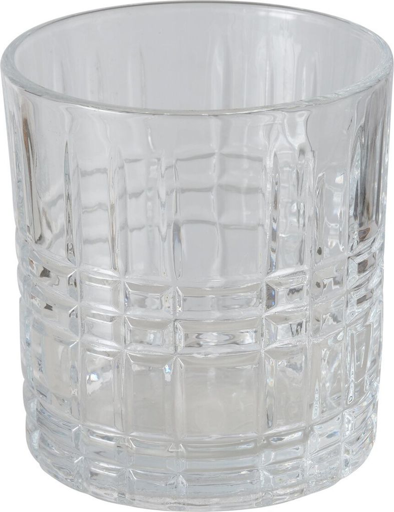Boltze Gruppe Whiskey Glas klar 9cm 0,3l (1 Stück)