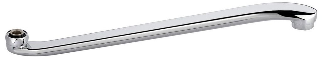 Aqualine Wasserauslauf, 320mm, flach, hoch, Chrom Produktbild 