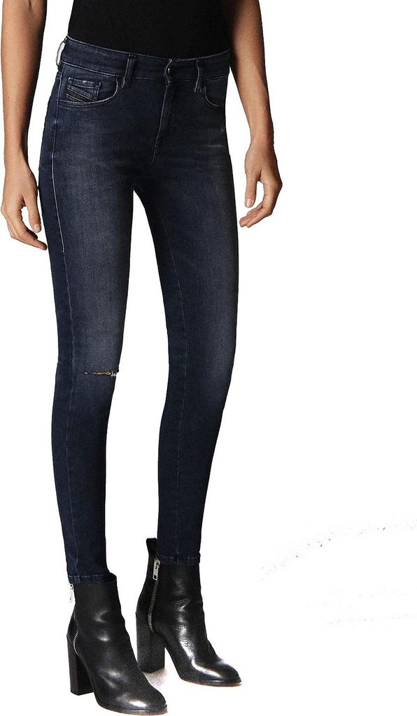 Diesel Slandy 084JP Stretch Damen Jeans Hose Slim Straight