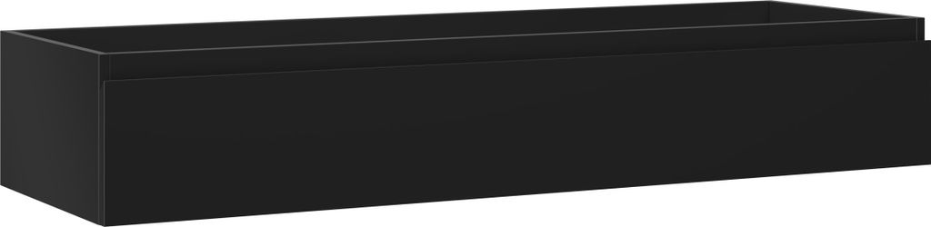 Mexen Orio Badezimmerschrank unter dem Waschbecken 140 cm, 1 Schublade, schwarz matt - 91A10-14023-1-BF71
