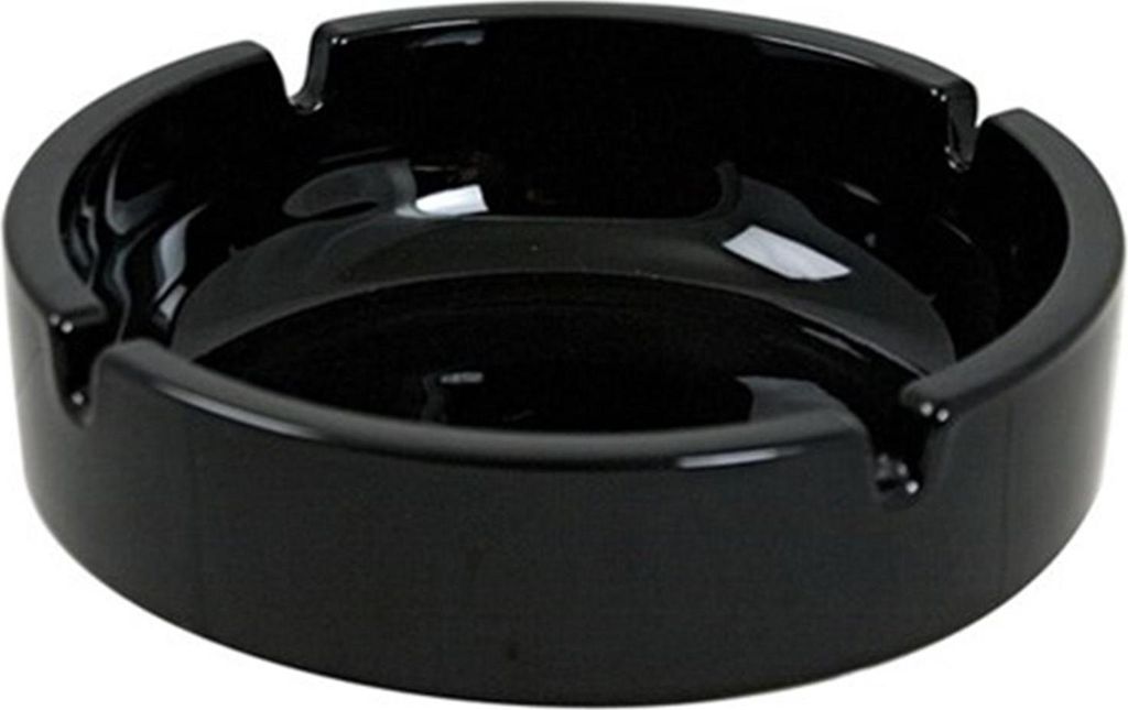 Luminarc Aschenbecher schwarz 10,7cm
