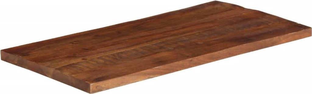 vidaXL Tischplatte 110x50x2,5 cm Rechteckig Altholz Massiv