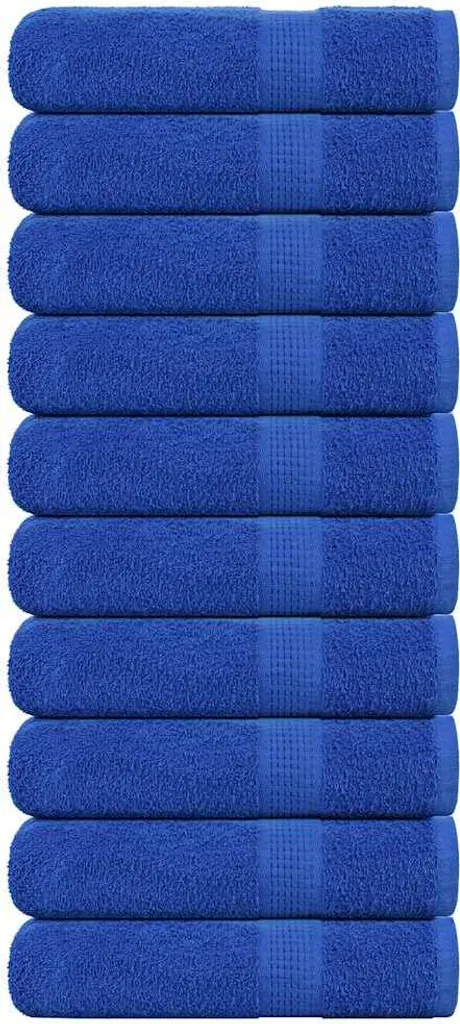 Asciugamani FROGN 10 pezzi blu 50x100 cm 360 g/m²