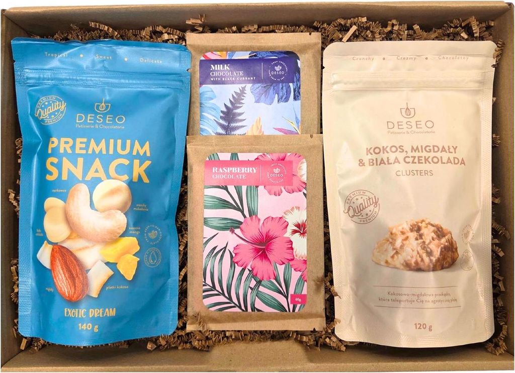 ORIGONUTS by DESEO - Süßigkeiten Box - Geschenkset - Set Exotic Dream