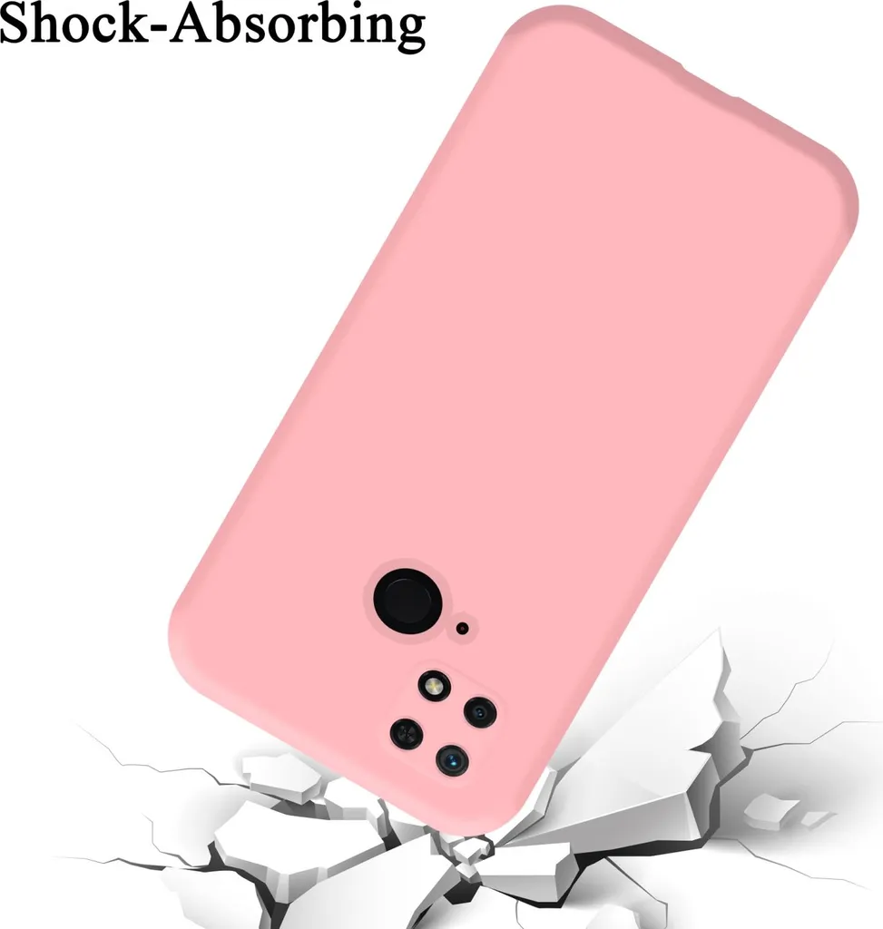 Cover TPU Cadorabo per POCO C40 / Redmi 10C Rosa | Protezione Slim - 3