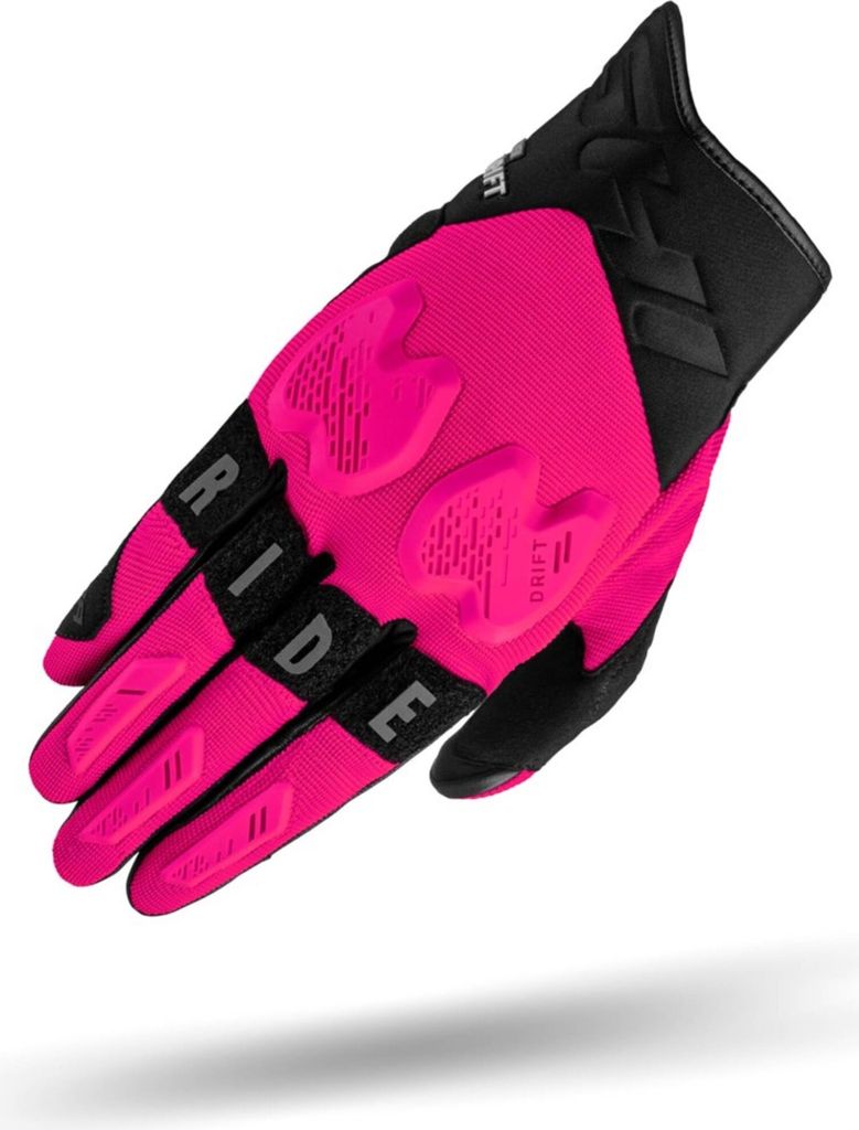 SHIMA Drift Damen Motorrad Handschuhe, pink/schwarz, L