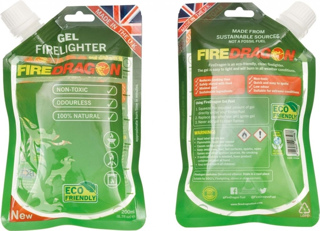 FIREDRAGON Brenngel, 200 ml