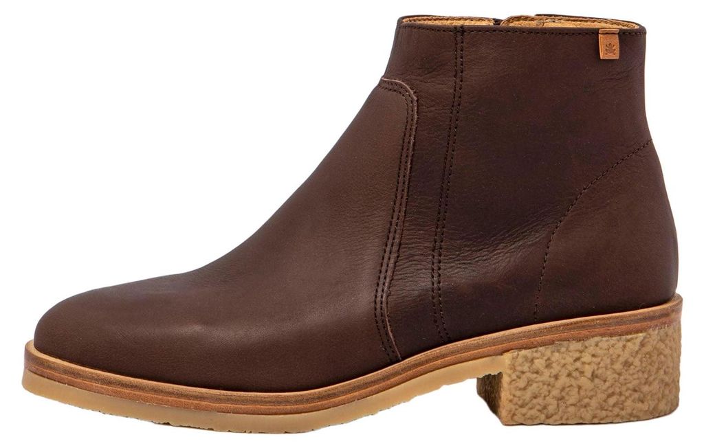 El Naturalista Stiefeletten mit Absatz Damen N5943 WAX NAPPA BROWN / IRATI Farbe Braun