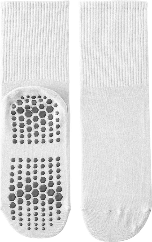 1 Paar Yoga-Socken mit rutschfestem Silikon-Greifer, atmungsaktiv, feuchtigkeitsableitend, professionelle Damen-Ballett-Tanz-Fitness-Pilates-Sport-...