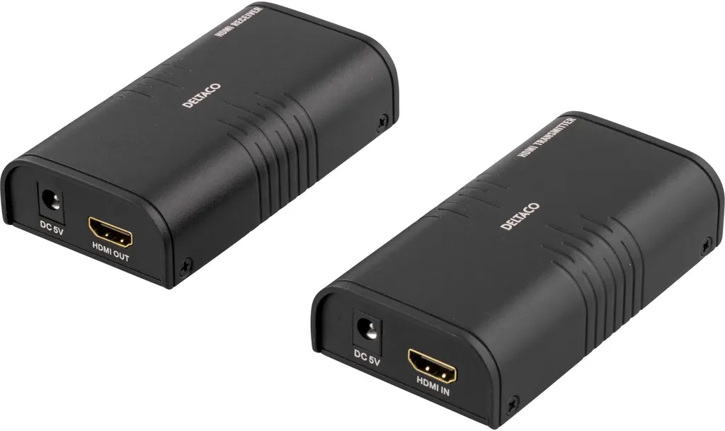 Extendeur HDMI Deltaco HDMI-221 - Transmission Longue Distance 1080p