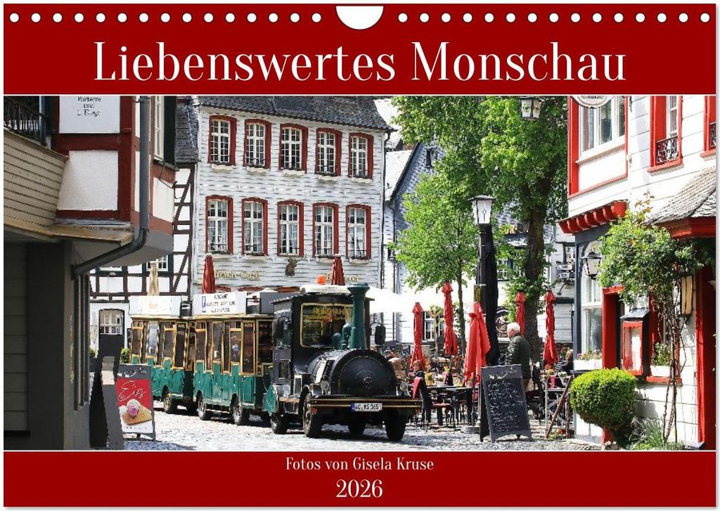 Liebenswertes Monschau (Wandkalender 2026 DIN A4 quer), CALVENDO Monatskalender
